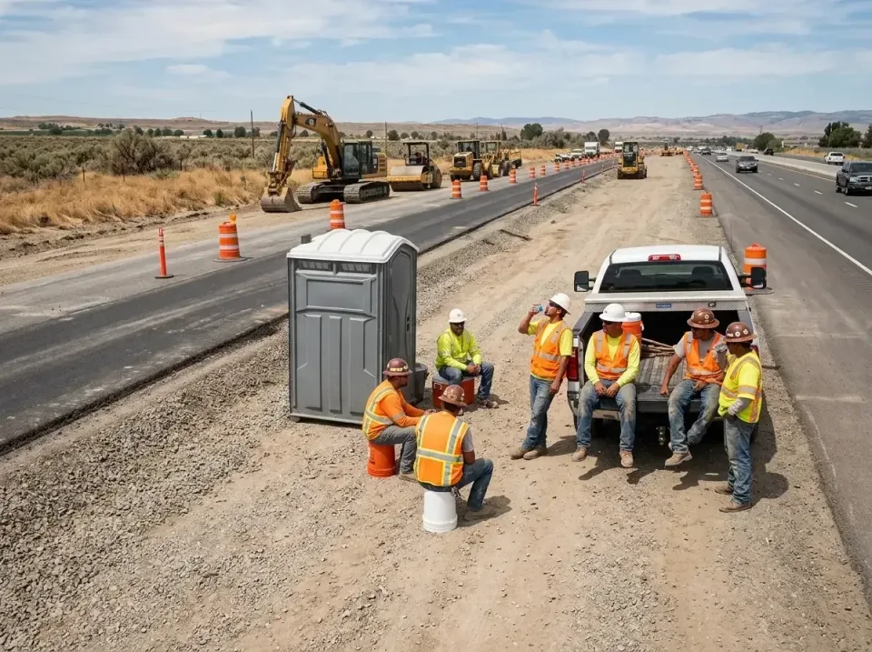highway-road-construction-crew-007 — frequently asked questions, Porta Potty and Restroom Rentals in Winton, CA